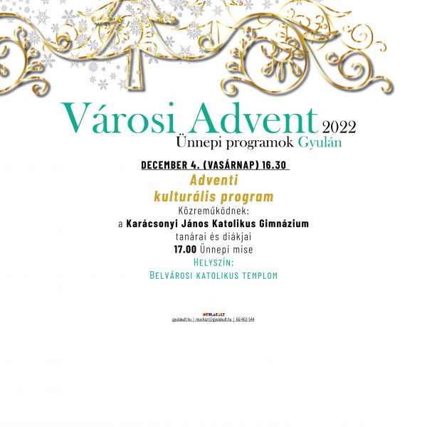 Városi Advent – december 4.