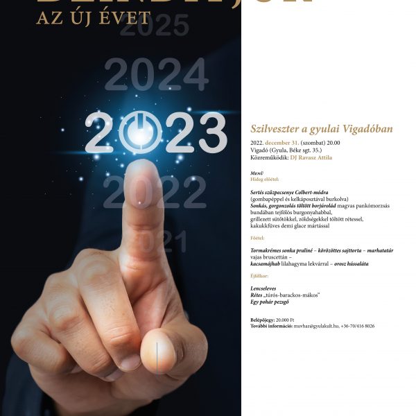 Szilveszter a gyulai Vigadóban