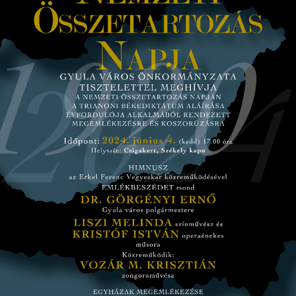 Nemzeti Összetartozás Napja Gyulán